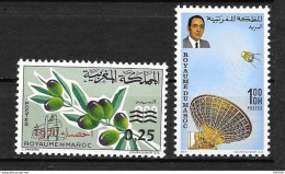 1970 - N° 604 à 605** MNH - Recensement - 17 Ans De La Révolution - Morocco (1956-...)