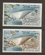 1967 - N° 517 à 518** MNH - Barreage D'Ait Aadel - Marruecos (1956-...)