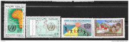 1964 - N° 472 à 475 ** MNH - Journée Mondiale De La Météo -Colonie De Vacances Des PTT - Maroc (1956-...)