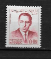 1962 - N° 444** MNH - Roi Hassan - Maroc (1956-...)