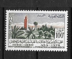 1960 - N° 404 **MNH - 100 Ans Marrakech - Marocco (1956-...)