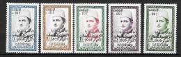 1960 - N° 397 à 401** MNH - Au Profit Des Victimes De L'huile Frelatée - Marocco (1956-...)