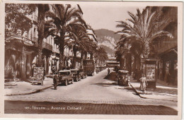 KO 24-(83) TOULON - AVENUE COLBERT - AUTOMOBILES - AFFICHE FILM " EN BORDEE "  - 2 SCANS - Toulon