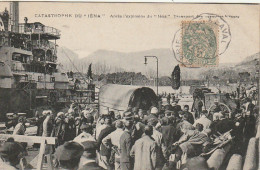 KO 25-(83) TOULON - CATASTROPHE DU IENA - APRES LA CATASTROPHE DU IENA , TRANSPORT DES PREMIERS BLESSES  - 2 SCANS - Catástrofes