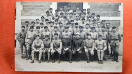 CPA Photo (56)  Coëtquidan. Souvenir De La 4éme S.O En 1924. Soldats.  (7A.368) - Reggimenti