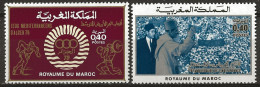 MAROC: **,*, N° YT 735 Et 738 Ch., TB - Marocco (1956-...)