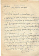 Postes 503 Spécial Circulaire Du 18 Août 1915 Receveurs N° 512 & Facteurs Receveurs N° 486 - Franchise Militaire Italie - Lettres & Documents