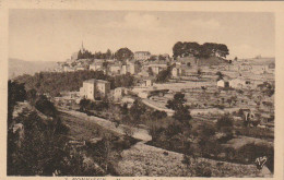 LE 1-(84) BONNIEUX - VUE GENERALE DE LA ROUTE DE MARSEILLE  - 2 SCANS - Bonnieux