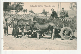 CP ESPAGNE LA CORUNA Tipos Del Pais - La Coruña