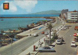 Spanien - Cambrils - Costa Dorada - Harbour - Cars - Opel Admiral - Renault R4 - Austin Mini Cooper - 2x Nice Stamps - Tarragona