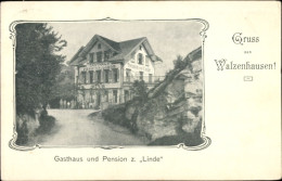 CPA Walzenhausen Kanton Appenzell Ausserrhoden Schweiz, Gasthaus Pension Zur Linde - Altri & Non Classificati