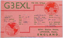 Ad9115 - GREAT BRITAIN - RADIO FREQUENCY CARD - England - 1950 - Radio