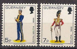 Guernsey 130/131 ** MNH. 1976 - Guernsey