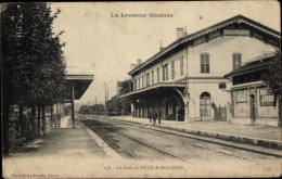 CPA Pont A Mousson Lothringen Meurthe Et Moselle, Bahnhof, Gleisseite - Other & Unclassified