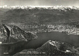 12608544 Lugano TI Fliegeraufnahme Lago Di Lugano Lugano - Other & Unclassified