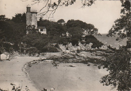 LE 3-(85) ILE DE NOIRMOUTIER - LA PLAGE DE L' ANSE ROUGE ET LA TOUR PLANTIER - 2 SCANS - Ile De Noirmoutier