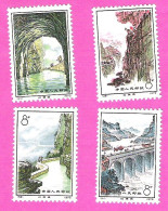 Chine China  中国 Canal Du Drapeau Rouge 1972 Série De 4 Valeurs Set Of 4 MNH ** YT 1865/1868 - Ongebruikt