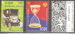 Montenegro, 2008, Mi: 182/84 (MNH) - Montenegro