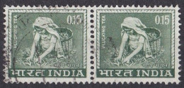 Inde  - 1950  1959 -  République -  Y&T N ° 193  Paire  Oblitérée - Gebraucht