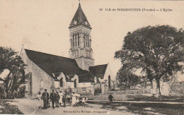 LE 4-(85) ILE DE NOIRMOUTIER - L' EGLISE - SORTIE FAMILIALE  - 2 SCANS - Ile De Noirmoutier
