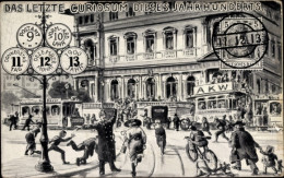 Artiste CPA Das Letzte Kuriosum Dieses Jahrhunderts, 11 12 1913, Straßenverkehr - Sonstige & Ohne Zuordnung
