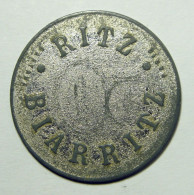 Biarritz - Ritz - 50 Centimes - Monetary / Of Necessity