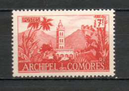 COMORES N° 7 NEUF SANS CHARNIERE COTE 1.80€  MOSQUEE DE MORONI - Unused Stamps