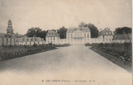 LE 10-(86) LES ORMES - LE CHATEAU  - 2 SCANS - Andere & Zonder Classificatie