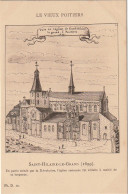 LE 10-(86) LE VIEUX POITIERS - SAINT HILAIRE LE GRAND ( 1699 ) - GRAVURE - 2 SCANS - Poitiers