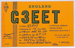 Ad9119 - GREAT BRITAIN - RADIO FREQUENCY CARD - England - 1950 - Radio