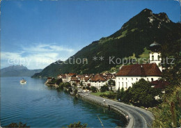 12603761 Gersau Vierwaldstaettersee Mit Pilatus Und Gersauerstock Gersau - Andere & Zonder Classificatie