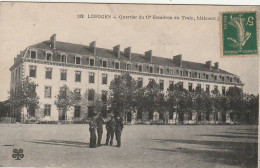 LE 12-(87) LIMOGES - QUARTIER DU 12e ESCADRON DU TRAIN , BATIMENT PRINCIPAL - 2 SCANS - Limoges