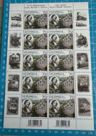 210. Geburtstag Karl Ritter Von Ghega// 210th Birthday Of Karl Ritter Von Ghega - Unused Stamps