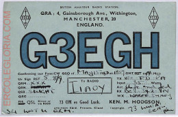 Ad9121 - GREAT BRITAIN - RADIO FREQUENCY CARD - England - 1950 - Radio