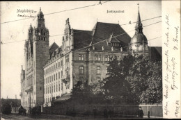 CPA Magdeburg An Der Elbe, Justizpalast - Other & Unclassified