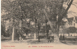 LE 14-(88) EPINAL - LA PROMENADE DU COURS - ANIMATION - 2 SCANS - Epinal