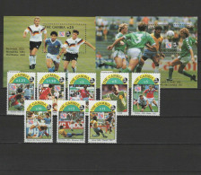 Gambia 1993 Football Soccer World Cup Set Of 8 + 2 S/s MNH - 1994 – États-Unis
