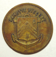 Colonies - Jeton Militaire Du Croiseur Lamotte-Picquet - Valeur 1 Franc - Monetari / Di Necessità