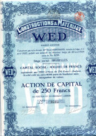 WED - CONSTRUCTIONS & MATÉRIAUX - Mines