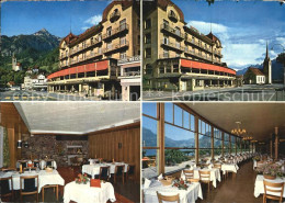 12600604 Flueelen UR Hotel Urnerhof Restaurant Kirche Vierwaldstaettersee Flueel - Sonstige & Ohne Zuordnung