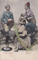 Turquie Smyrne Costumes De Villageois Circulée 1907 Voir Dos - Türkei