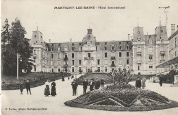 LE 14-(88) MARTIGNY  LES BAINS - HOTEL INTERNATIONAL - ANIMATION - 2 SCANS  - Sonstige & Ohne Zuordnung