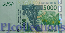 WEST AFRICAN STATES 5000 FRANCS 2004 PICK 717Kb UNC - West African States