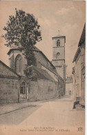 LE 16-(88) NEUFCHATEAU - EGLISE SAINT CHRISTOPHE ( COTE DE L' ABSIDE ) - 2 SCANS - Neufchateau