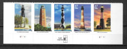 USA - 3479 à 3483 **MNH - Adhésif - D4/30 - Lighthouses