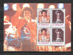 Michael Jackson - ST Vincent BF 633 **MNH - D4/1 - Chanteurs