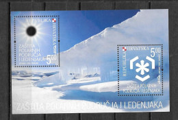 CROATIE - BF35 **MNH - Protection Des Pôles - 2009 - D4/17 - Emissions Communes