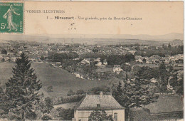 LE 16-(88) MIRECOURT - VUE GENERALE , PRISE DU HAUT DE CHAUMONT - 2 SCANS - Mirecourt