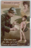 51142506 - Verlag RIP Nr.5007 , Amor Als Brieftraeger - Guerre 1914-18