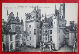 CP CHATEAU DE PIERREFONDS La Chapelle Et L'Escalier D'Honneur France Vierge C440 - Pierrefonds